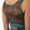 NEBBIA Mesh Sports 'Breathe' camo žalia fitneso liemenėlė 3