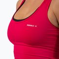 Moteriškas treniruočių marškinėlis NEBBIA Sporty Slim Fit Crop pink 3