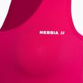 Moteriškas treniruočių marškinėlis NEBBIA Sporty Slim Fit Crop pink 6