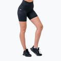 NEBBIA Biker Fit & Smart moteriški treniruočių šortai juodi 5750110