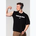 Vyriški treniruočių marškinėliai NEBBIA Heavyweight Grind black 5