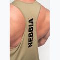 Vyriškas treniruočių tank topas NEBBIA Flexin green 5