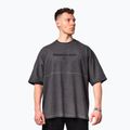 Vyriški treniruočių marškinėliai NEBBIA Washed-Off Heavyweight No Shortcuts black