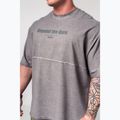 Vyriški treniruočių marškinėliai NEBBIA Washed-Off Heavyweight No Shortcuts light grey 4