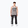 Vyriškas treniruočių tank topas NEBBIA Washed-Off Stringer Max Out light grey 2
