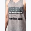 Vyriškas treniruočių tank topas NEBBIA Washed-Off Stringer Max Out light grey 4