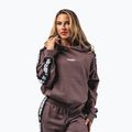Moteriškas džemperis NEBBIA Off-Duty Hoodie dark brown