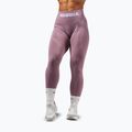 Moteriškos treniruočių tamprės NEBBIA Flow Seamless Hight Waist Push Up pink
