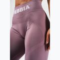 Moteriškos treniruočių tamprės NEBBIA Flow Seamless Hight Waist Push Up pink 6