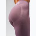Moteriškos treniruočių tamprės NEBBIA Flow Seamless Hight Waist Push Up pink 7