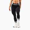 Moteriškos treniruočių tamprės NEBBIA Flow Seamless Hight Waist Push Up black