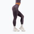 Moteriškos treniruočių tamprės NEBBIA Flow Seamless Maximum Push-Up dark grey 2