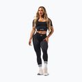 Moteriškos treniruočių tamprės NEBBIA Flow Seamless Push Up Black 2