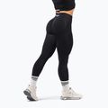 Moteriškos treniruočių tamprės NEBBIA Flow Seamless Push Up Black 3