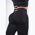 Moteriškos treniruočių tamprės NEBBIA Flow Seamless Push Up Black 5