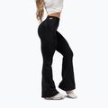 Moteriškos treniruočių tamprės NEBBIA Flow Seamless High Waist Sculpting Flared Black 4