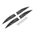 CrazyFly jėgos aitvarų pelekas Carbon black T008-0226