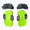 CrazyFly Hexa II LTD neoninės tamsiai mėlynos-žalios spalvos jėgos aitvarų trinkelės ir dirželiai T016-0263