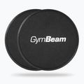 Slydimo diskai treniruotėms GymBeam Core Sliders juodi