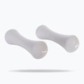 Hanteliai GymBeam Neoprene Dumbbells 2 x 2 kg grey