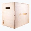Pliometrinė dėžė GymBeam PlyoBox wood