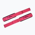 Kėlimo dirželiai GymBeam X-Grip pink