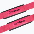 Kėlimo dirželiai GymBeam X-Grip pink 3