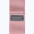 Pasipriešinimo gumų rinkinys GymBeam Booty Band - Beast Pink black/grey/pink 2