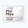 Baltyminis sausainis GymBeam MoiMüv 75 g blueberry/white chocolate