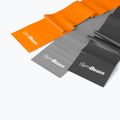Pasipriešinimo juostų rinkinys GymBeam Resistance Band 3 vnt. black/grey/orange 2