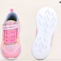 SKECHERS Go Run 600 Shimmer Speeder vaikiški treniruočių bateliai šviesiai rožinės/daugiafunkcinės spalvos 18