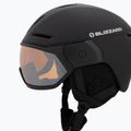 Slidinėjimo šalmas Blizzard Edge Visor black/mirror smoke 7
