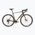 Superior X-ROAD Team Comp GR gloss olive/chrome žvyro dviratis
