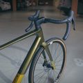 Superior X-ROAD Team Comp GR gloss olive/chrome žvyro dviratis 7