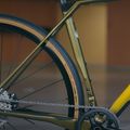 Superior X-ROAD Team Comp GR gloss olive/chrome žvyro dviratis 10
