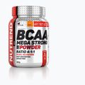 BCAA Mega Strong Nutrend amino rūgštys 500g oranžinė VS-045-500-PO