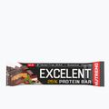 Nutrend Excelent baltyminis batonėlis 85g šokoladinis-nugatas VM-013-85-ČNB
