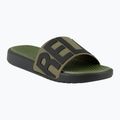 Vyriškos šlepetės Coqui Speedy army green relax on 7