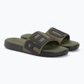 Vyriškos šlepetės Coqui Speedy army green relax on 4