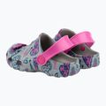 Vaikiški sandalai Coqui Little Frog mid.grey/fuchsia love/amulet 10