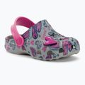 Vaikiški sandalai Coqui Little Frog mid.grey/fuchsia love/amulet 2