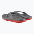 Vyriškos šlepetės per pirštą Coqui Zucco dark grey/red 9