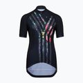 Moteriški dviračių marškinėliai SILVINI Calnia black/charcoal