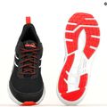 Vyriški bėgimo bateliai Diadora Snipe black/silver/red 12