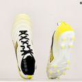 Vyriški futbolo bateliai Diadora Brasil Elite GR LT LP12 white/black/fluo yellow 12