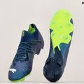 Vyriški futbolo bateliai PUMA Ultimate FG/AG persian blue/puma white/pro green 17