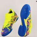 Vaikiški futbolo bateliai PUMA Future Match Energy IT + Mid Jr ultra blue/yellow alert/luminous pink 17