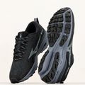 Vyriški bėgimo bateliai Mizuno Wave Rider GTX black/omre blue/glacial ridge 13