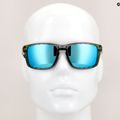 Julbo Shield Polar 4 Hd juoda/geltona fluo/kapsulinė ocean master dviračių akiniai 11