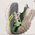 Moteriški bėgimo bateliai Saucony Peregrine 13 gravel/slime 13
